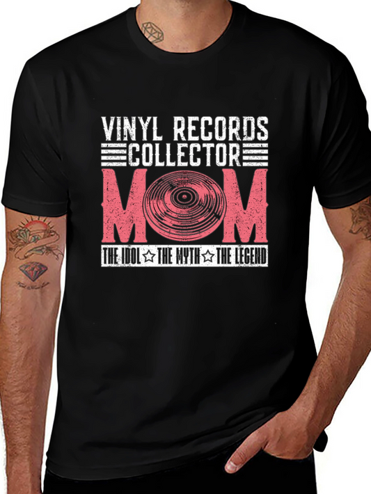 Vinyl Records Collector Mom T-Shirt