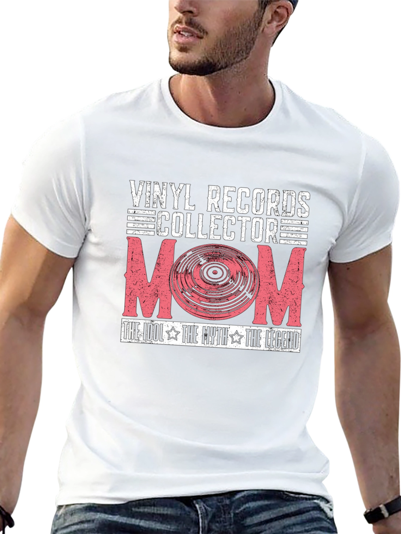 Vinyl Records Collector Mom T-Shirt
