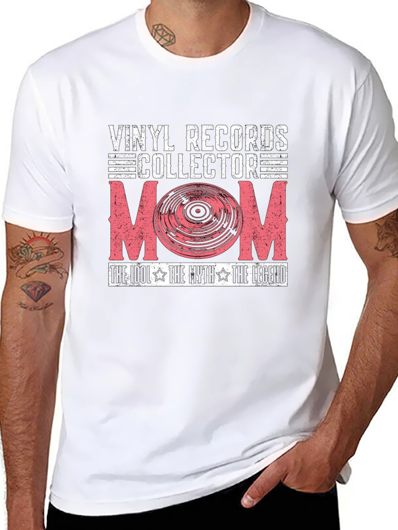 Vinyl Records Collector Mom T-Shirt