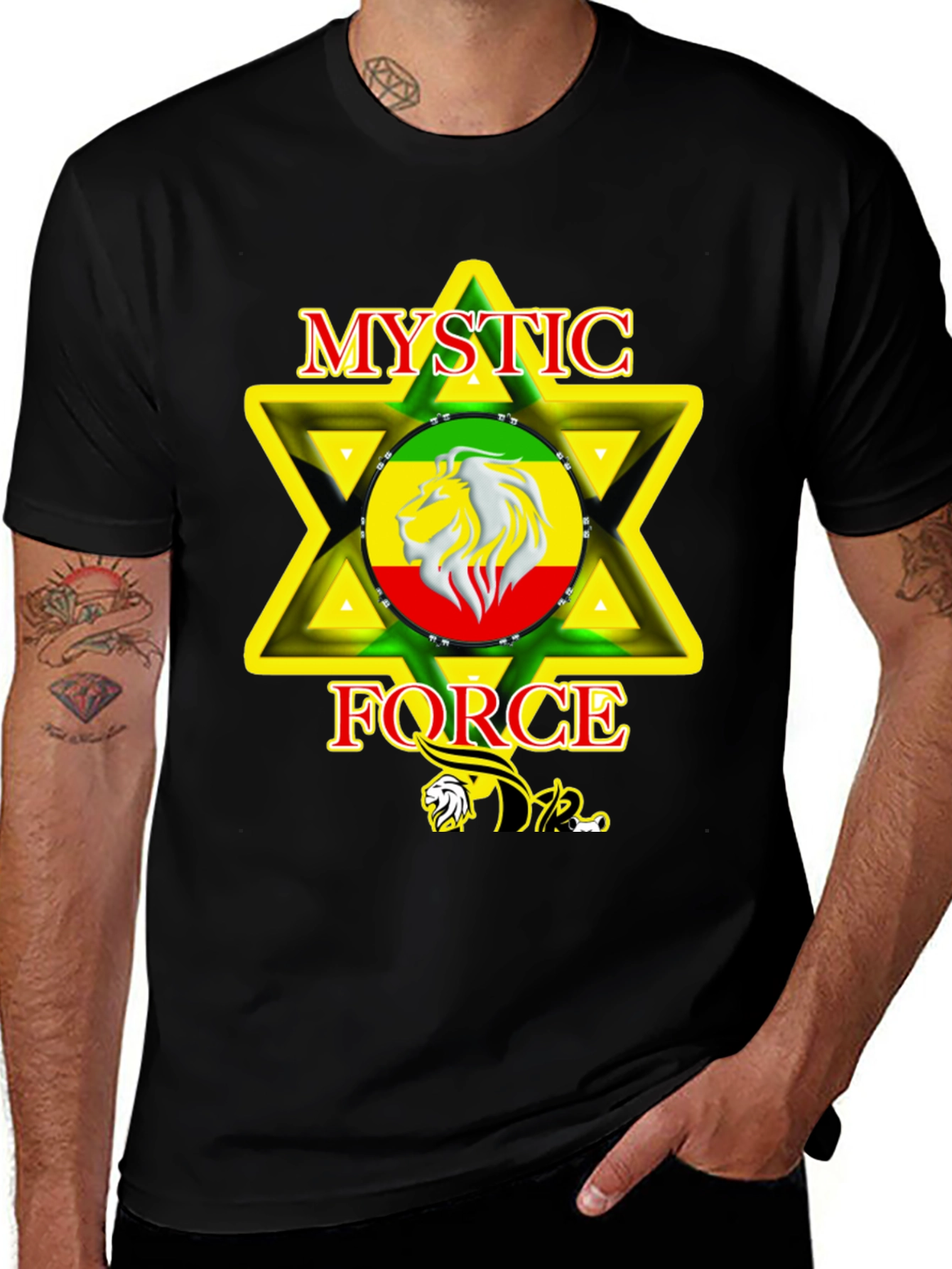 Mystic Force Lion Star Graphic Tee