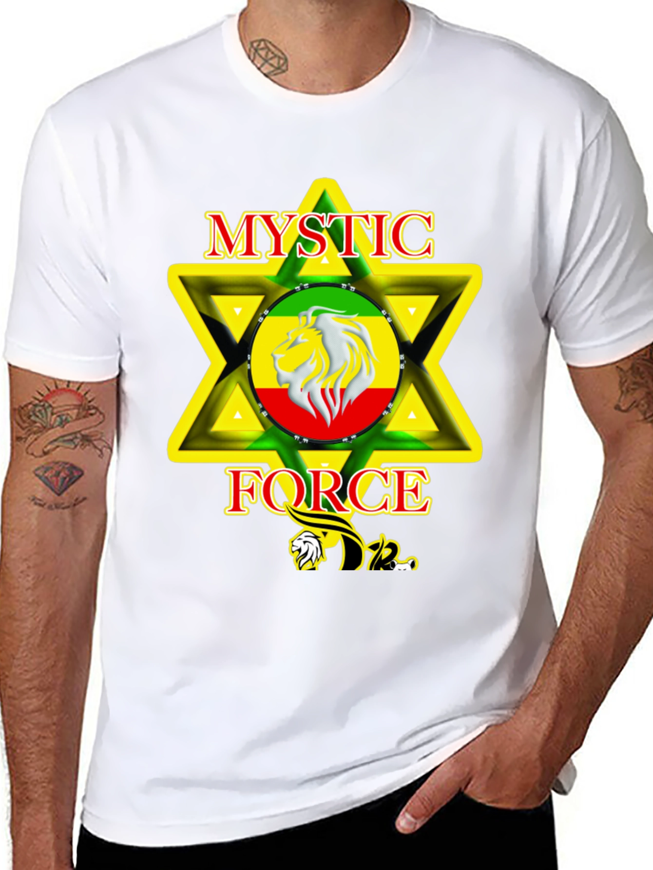 Mystic Force Lion Star Graphic Tee