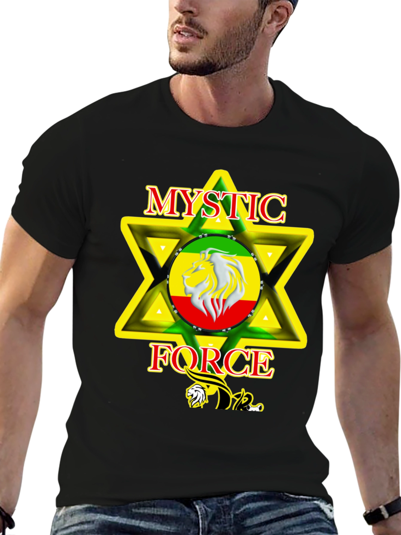 Mystic Force Lion Star Graphic Tee