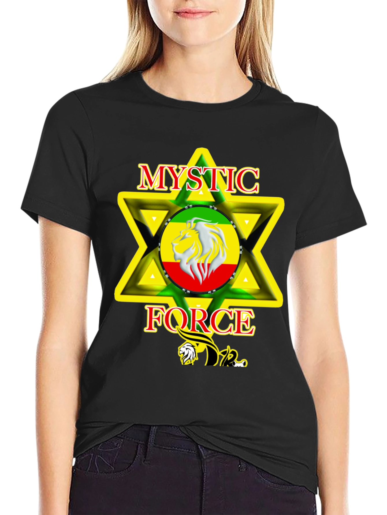 Mystic Force Lion Star Graphic Tee