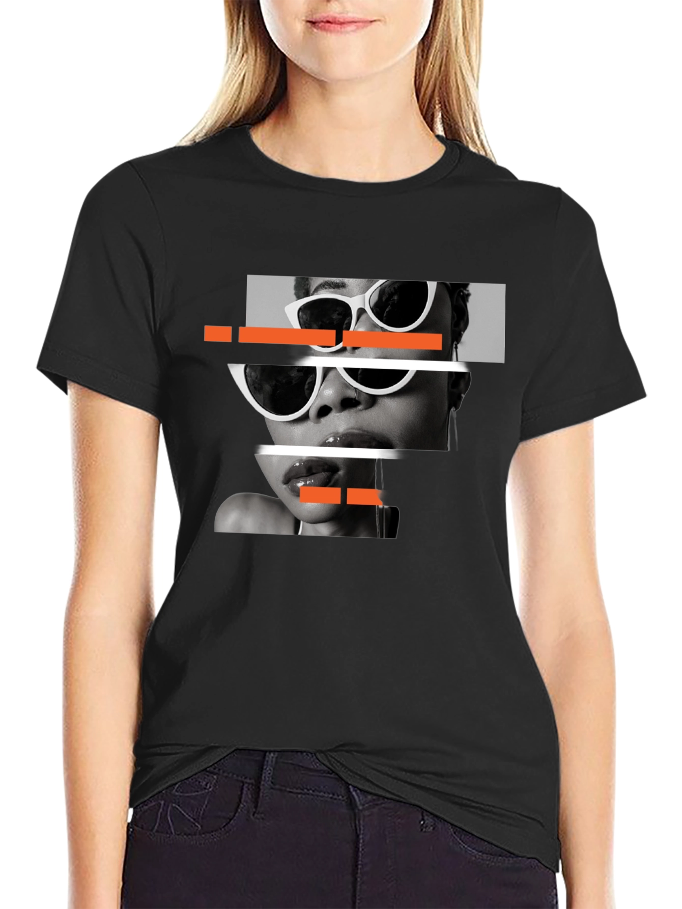Modern Graphic Print T-Shirt
