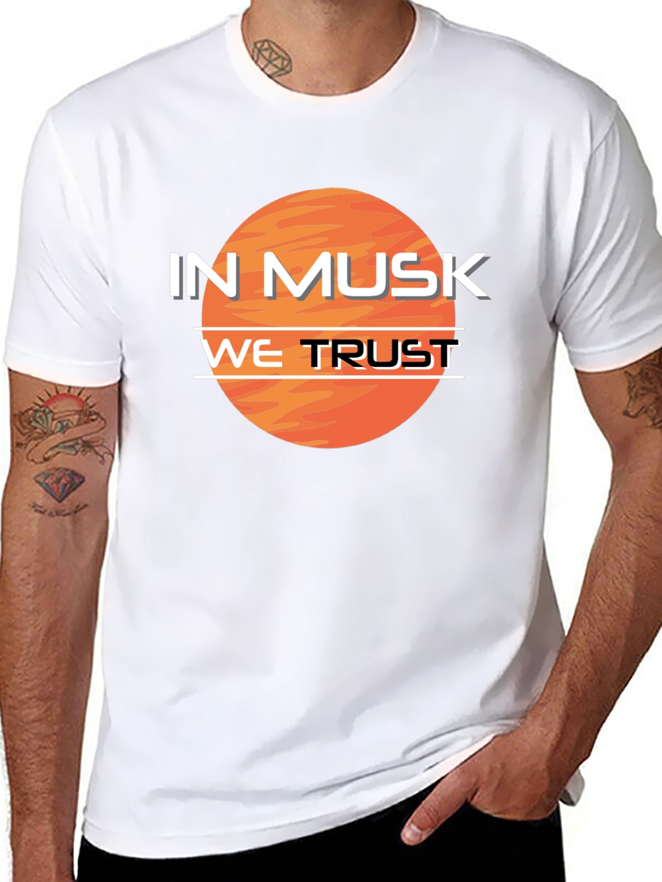 In Musk We Trust Graphic Tee