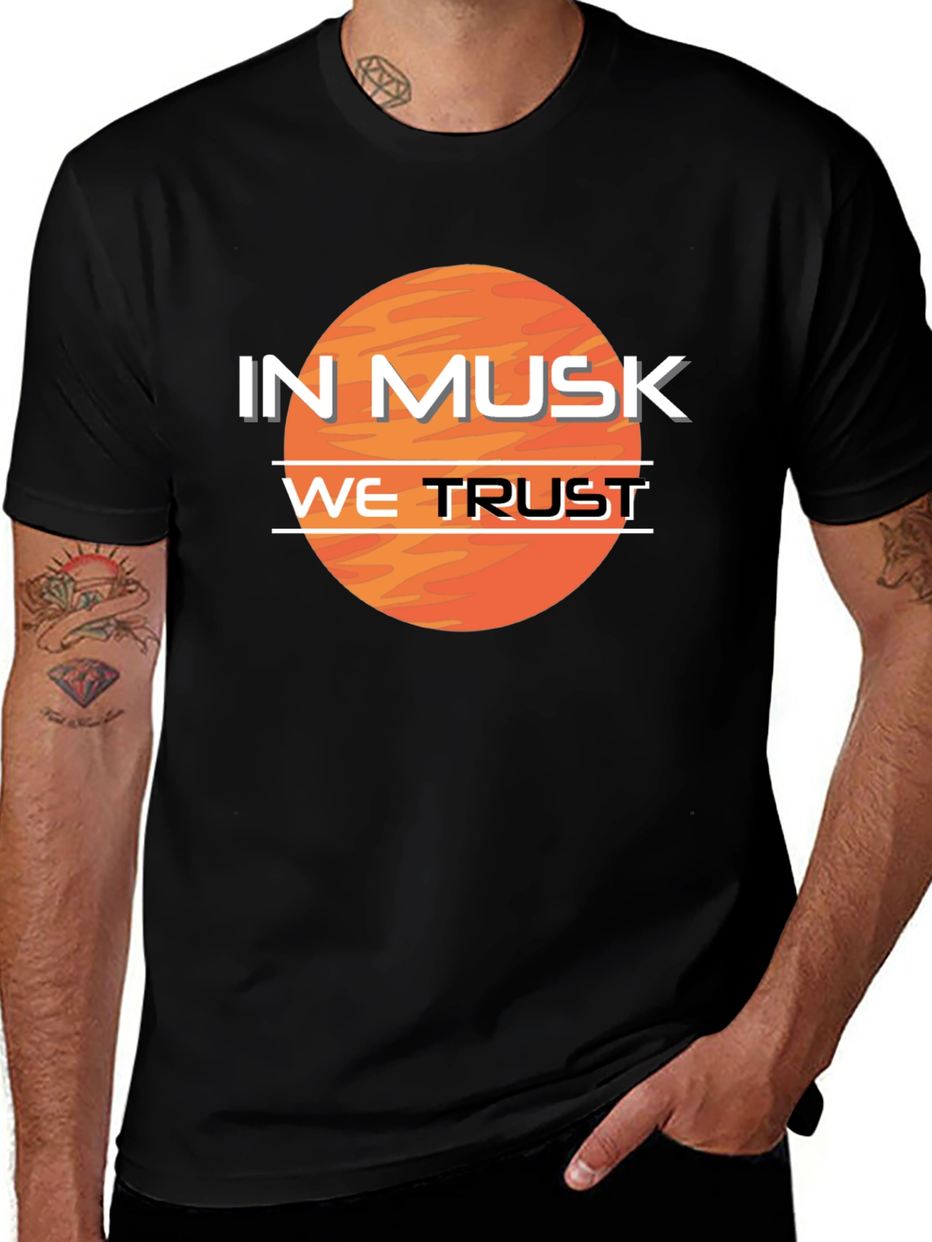 In Musk We Trust Graphic Tee