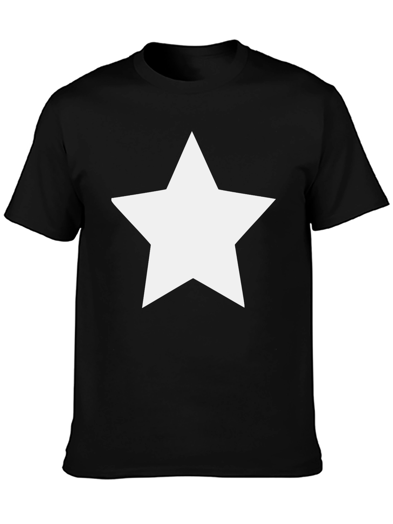 Bold Star Graphic Black T-Shirt