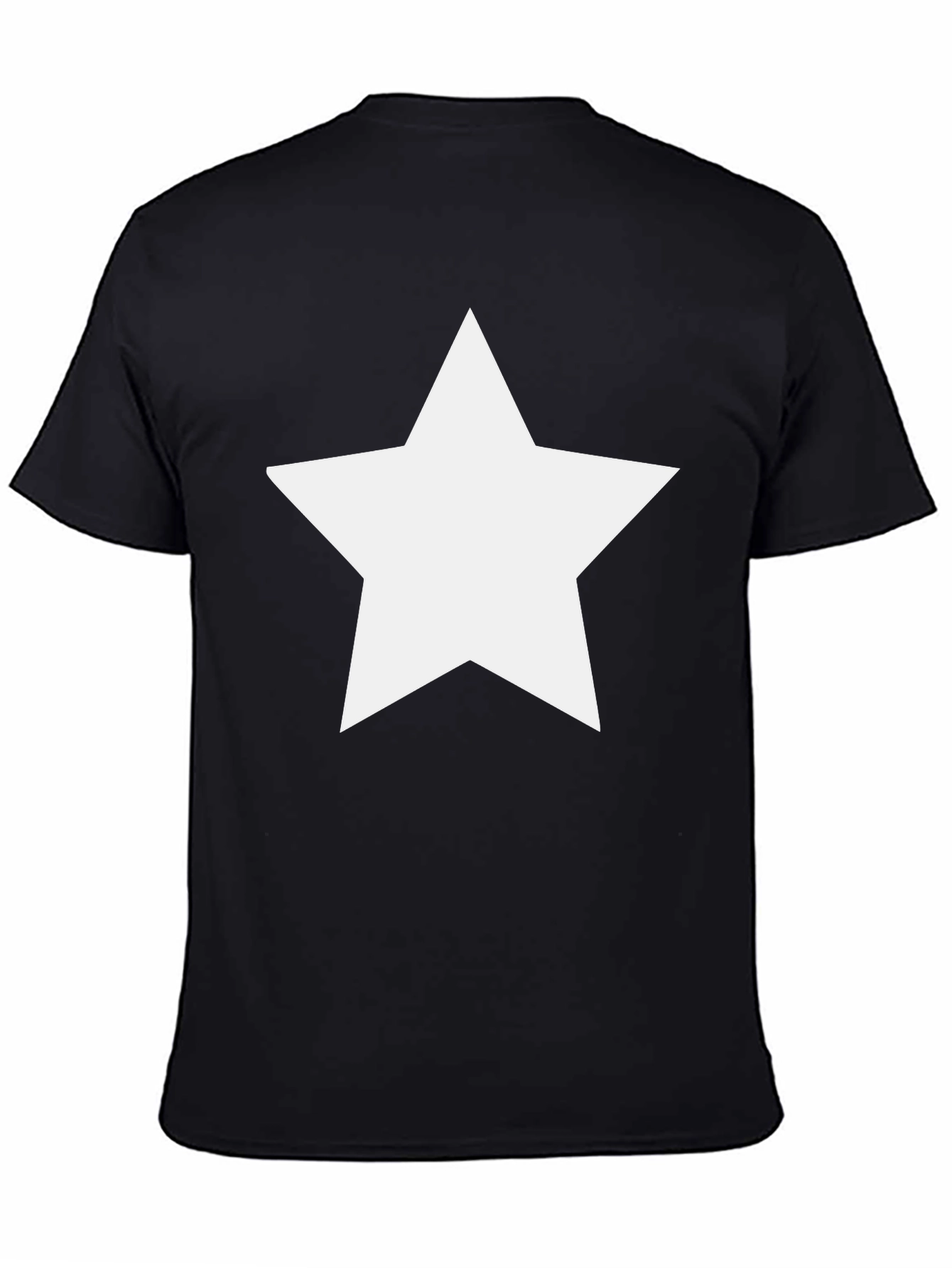 Bold Star Graphic Black T-Shirt