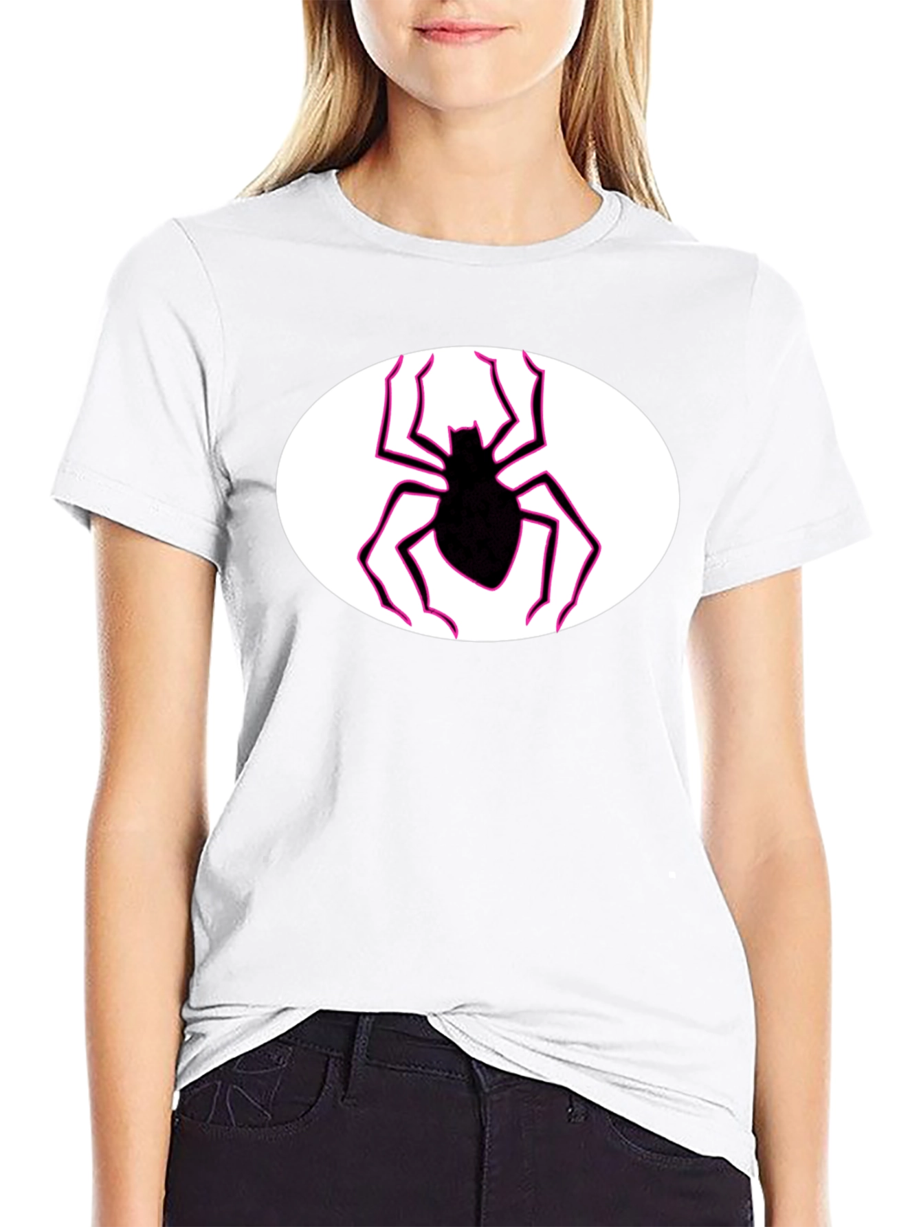 Spider Graphic Black Tee