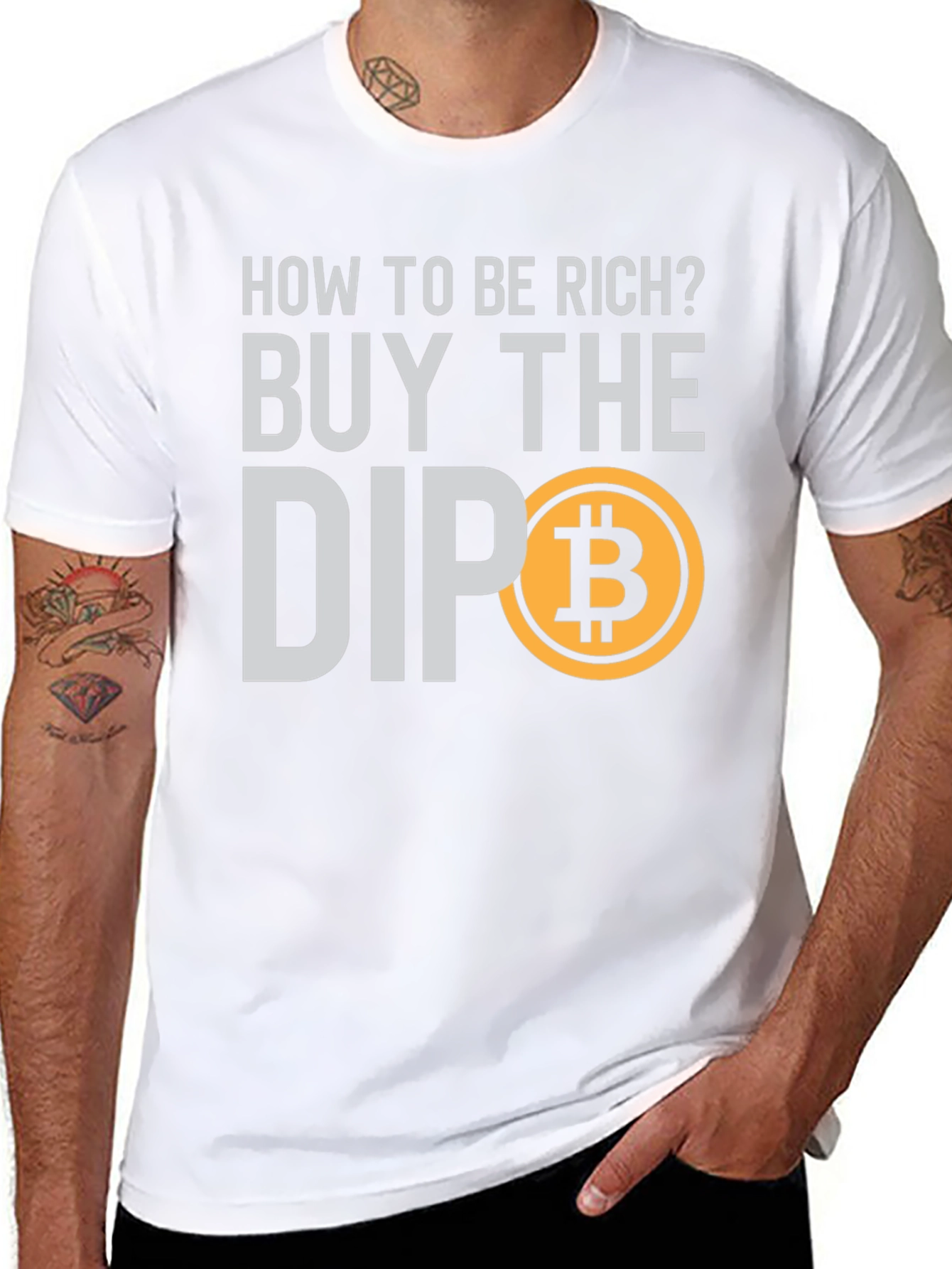 Buy the Dip Bitcoin T-Shirt
