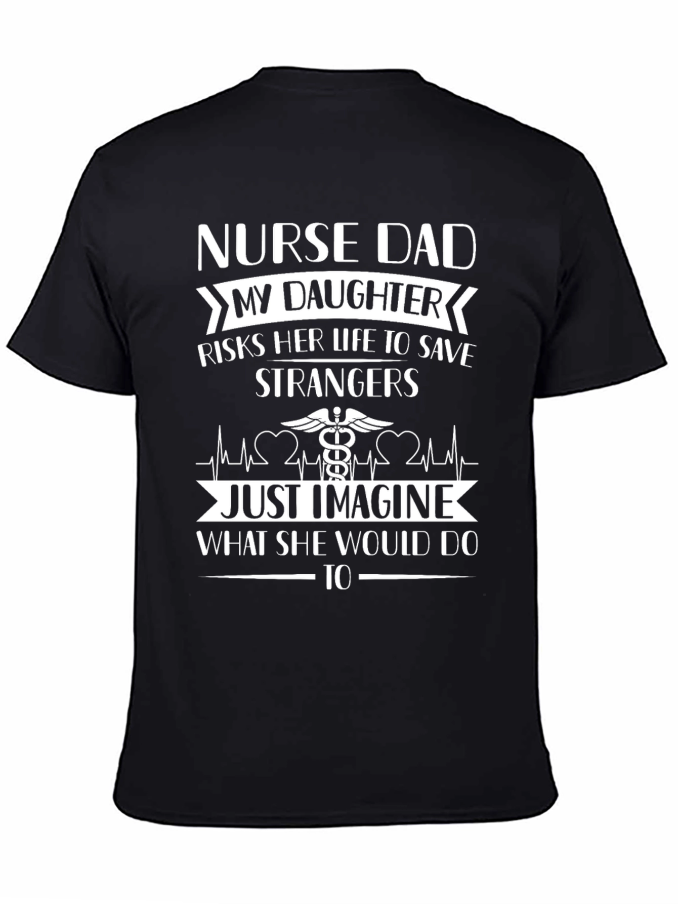 Nurse Dad Daughter T-Shirt