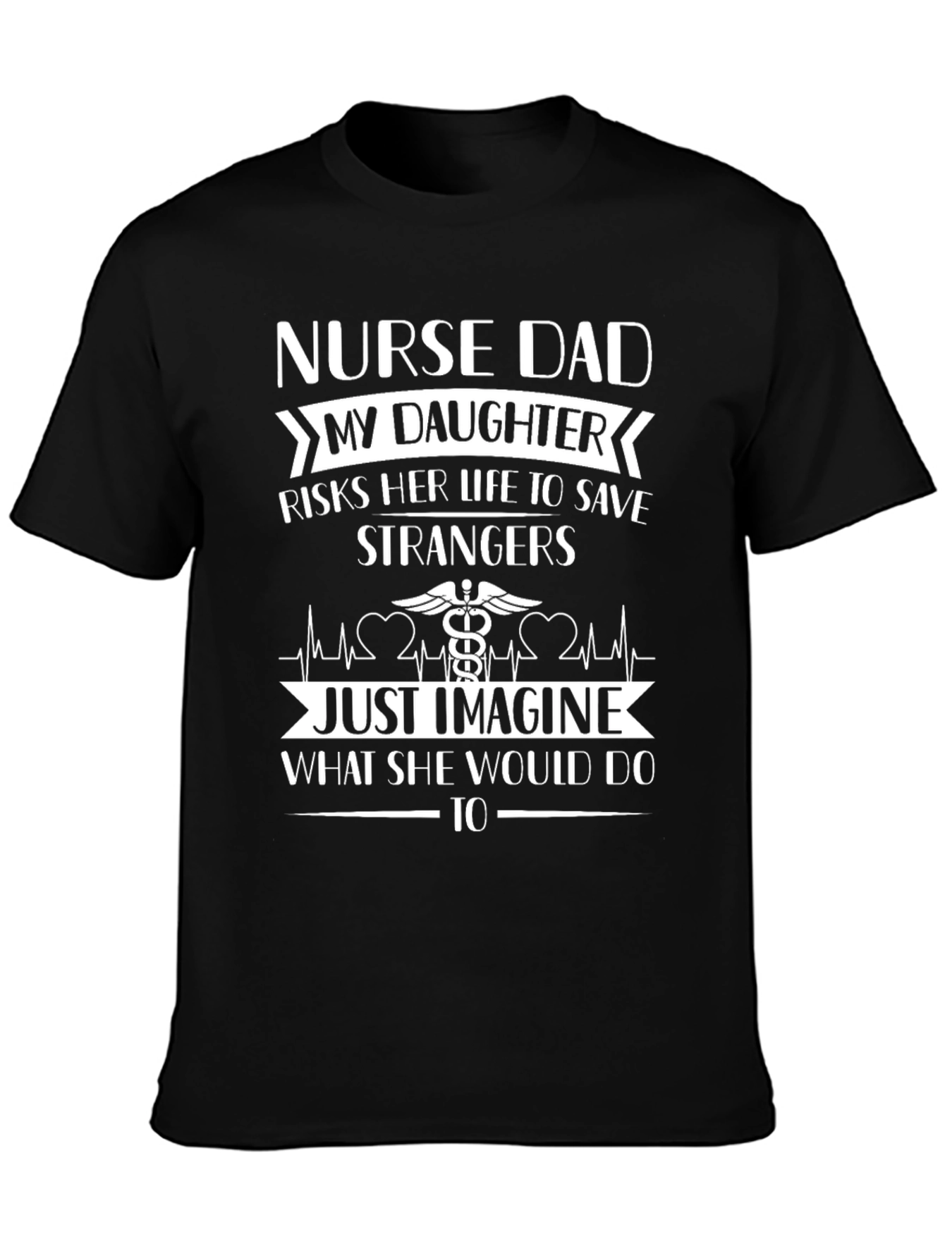 Nurse Dad Daughter T-Shirt