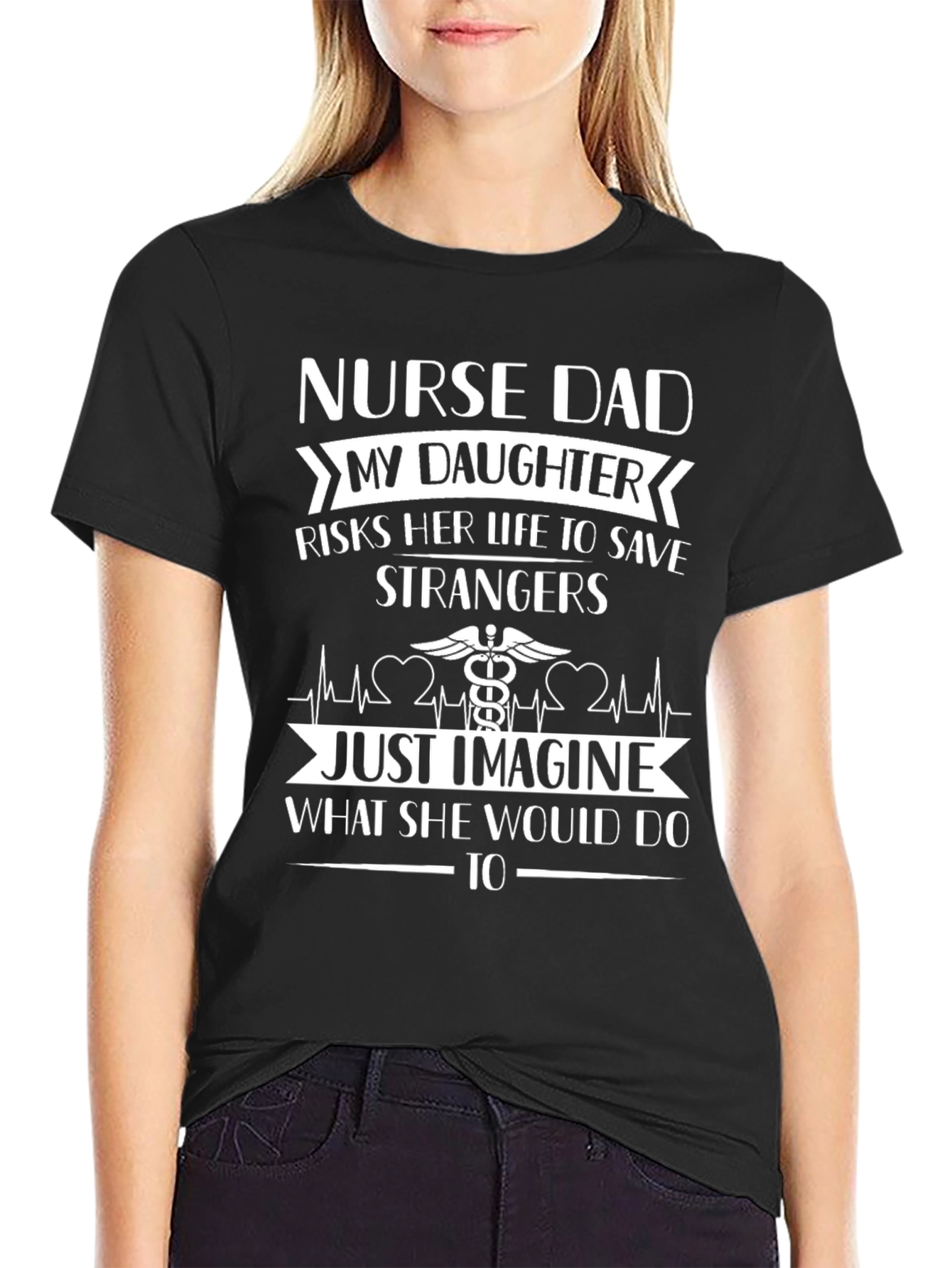 Nurse Dad Daughter T-Shirt