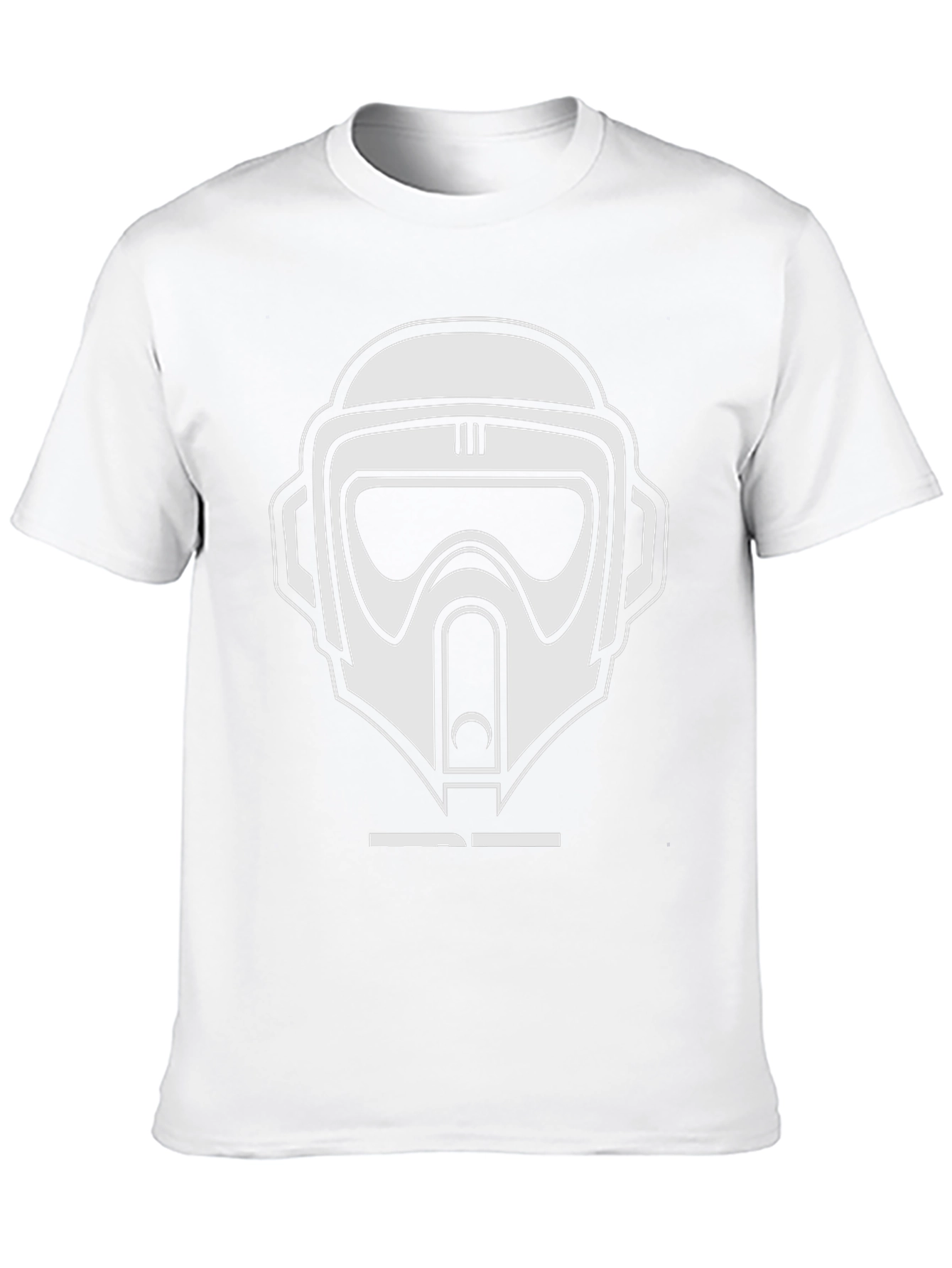 Star Wars Scout Trooper Helmet Black T-Shirt