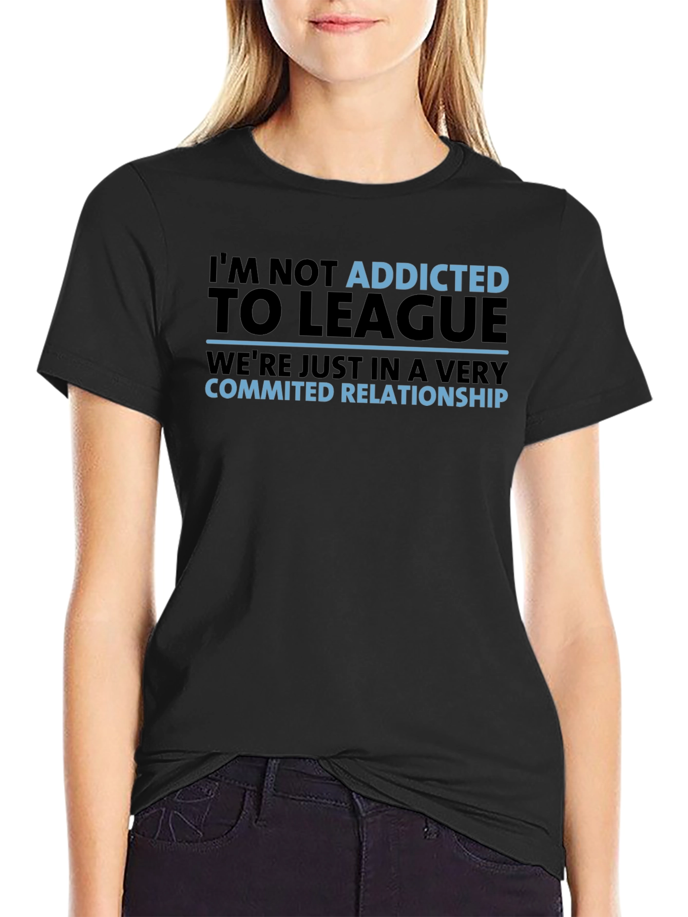 League Committed Relationship Graphic T-Shirt