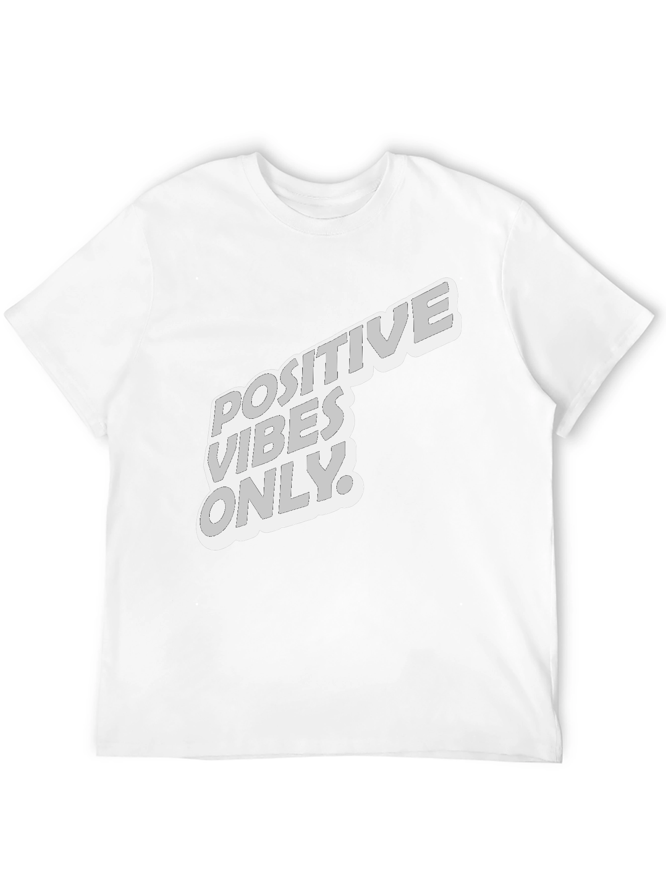 Positive Vibes Only T-Shirt - Black