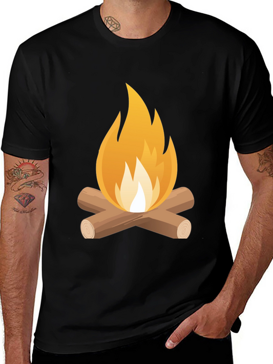 Campfire Graphic Tee - Cozy Vibes