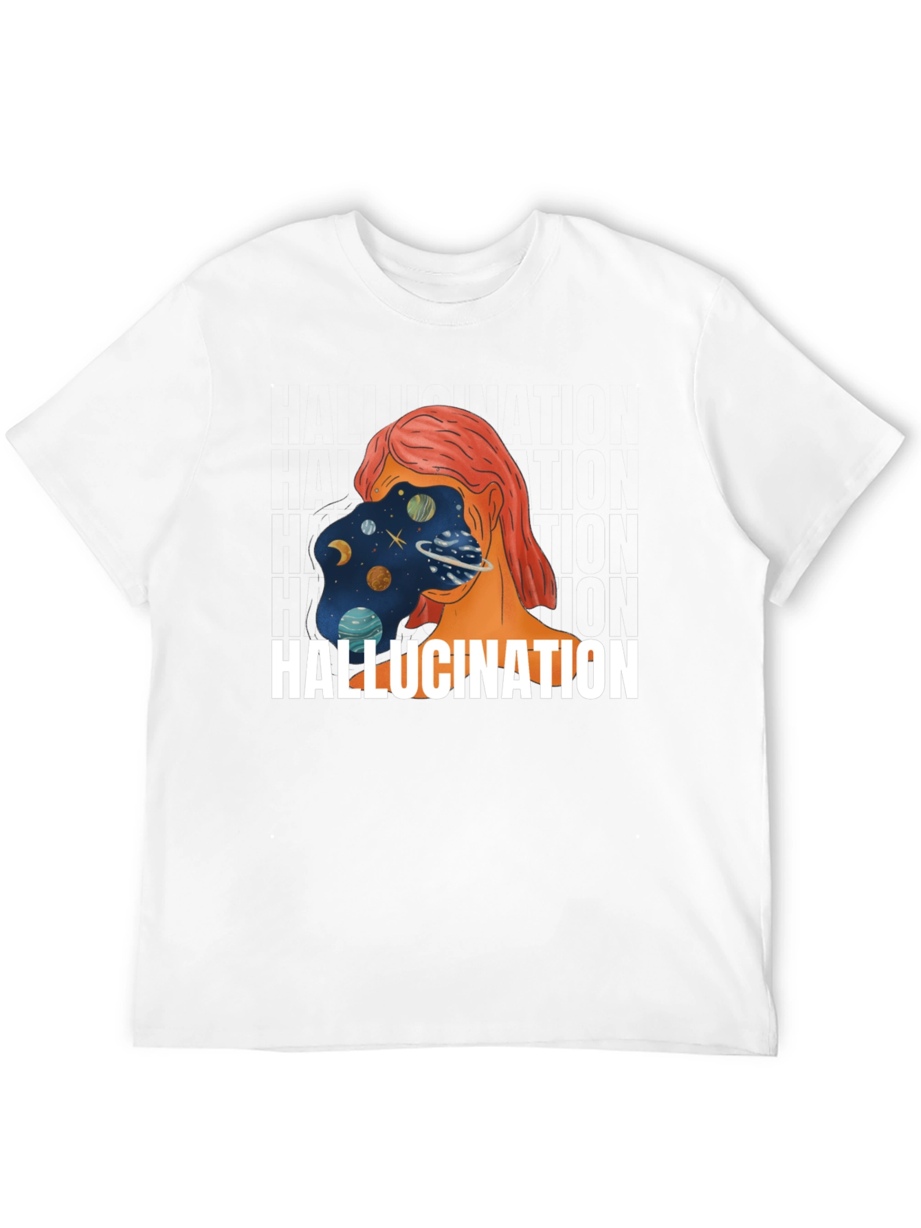 Hallucination T-Shirt: Cosmic Mind Graphic Tee