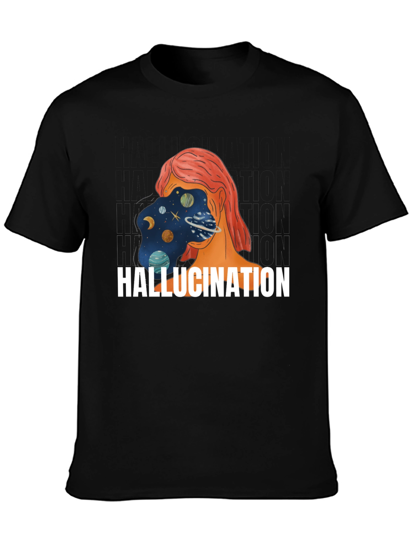 Hallucination T-Shirt: Cosmic Mind Graphic Tee
