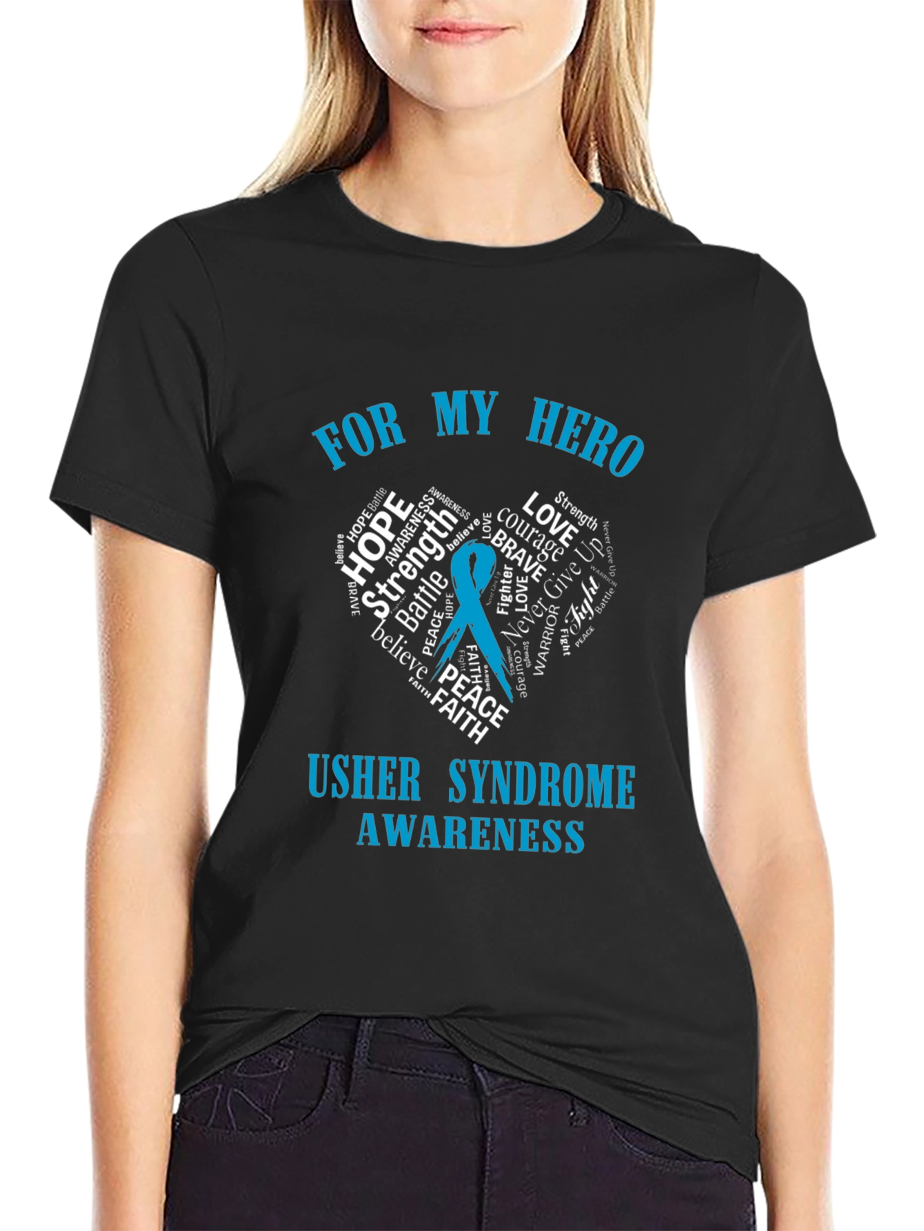 Usher Syndrome Awareness T-Shirt