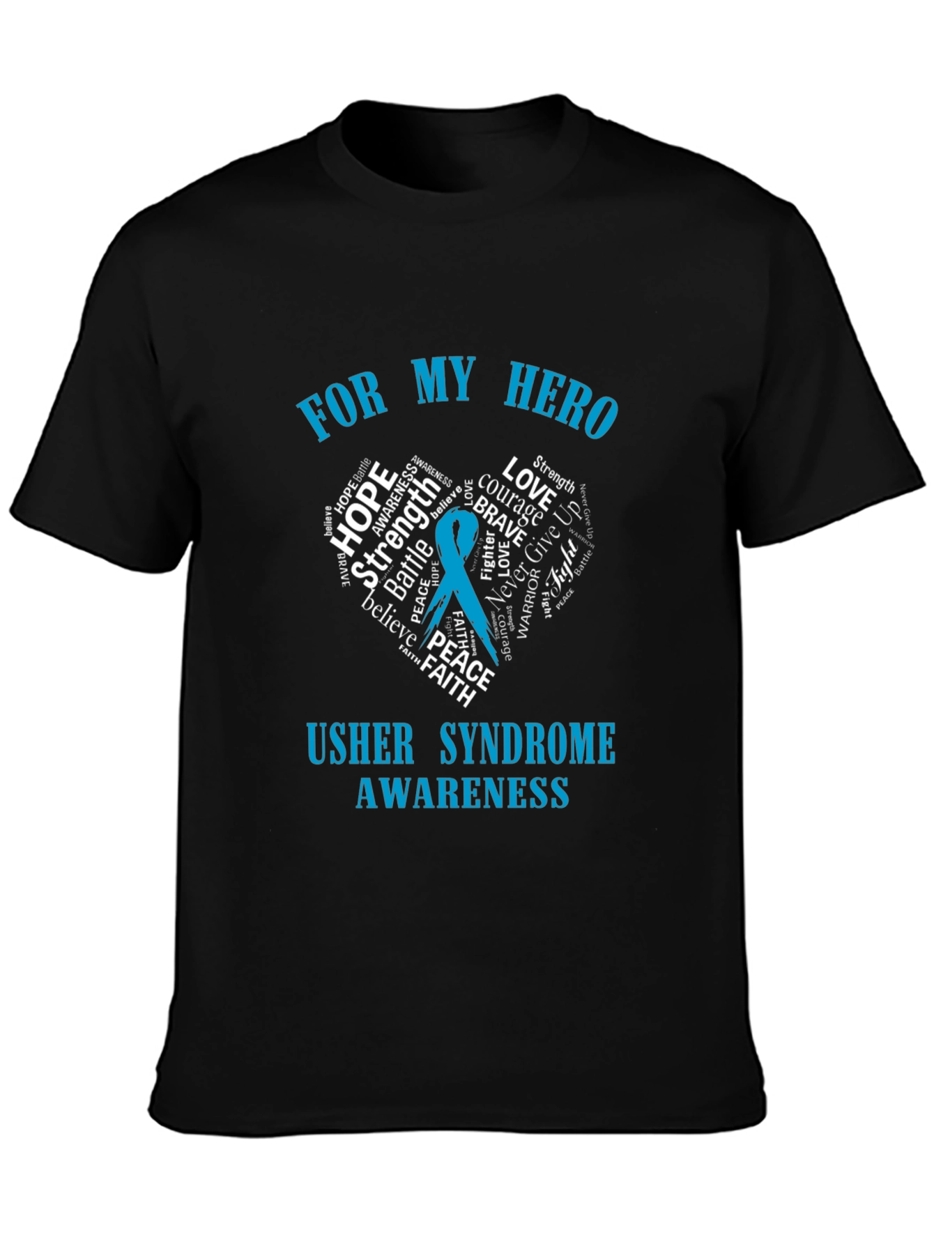 Usher Syndrome Awareness T-Shirt