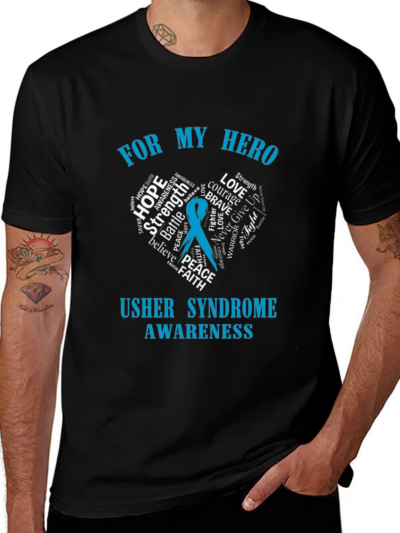 Usher Syndrome Awareness T-Shirt