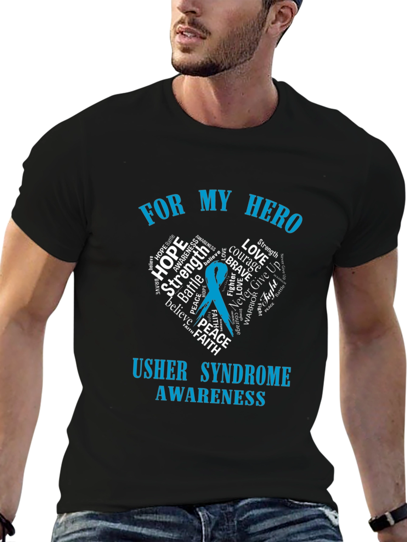 Usher Syndrome Awareness T-Shirt