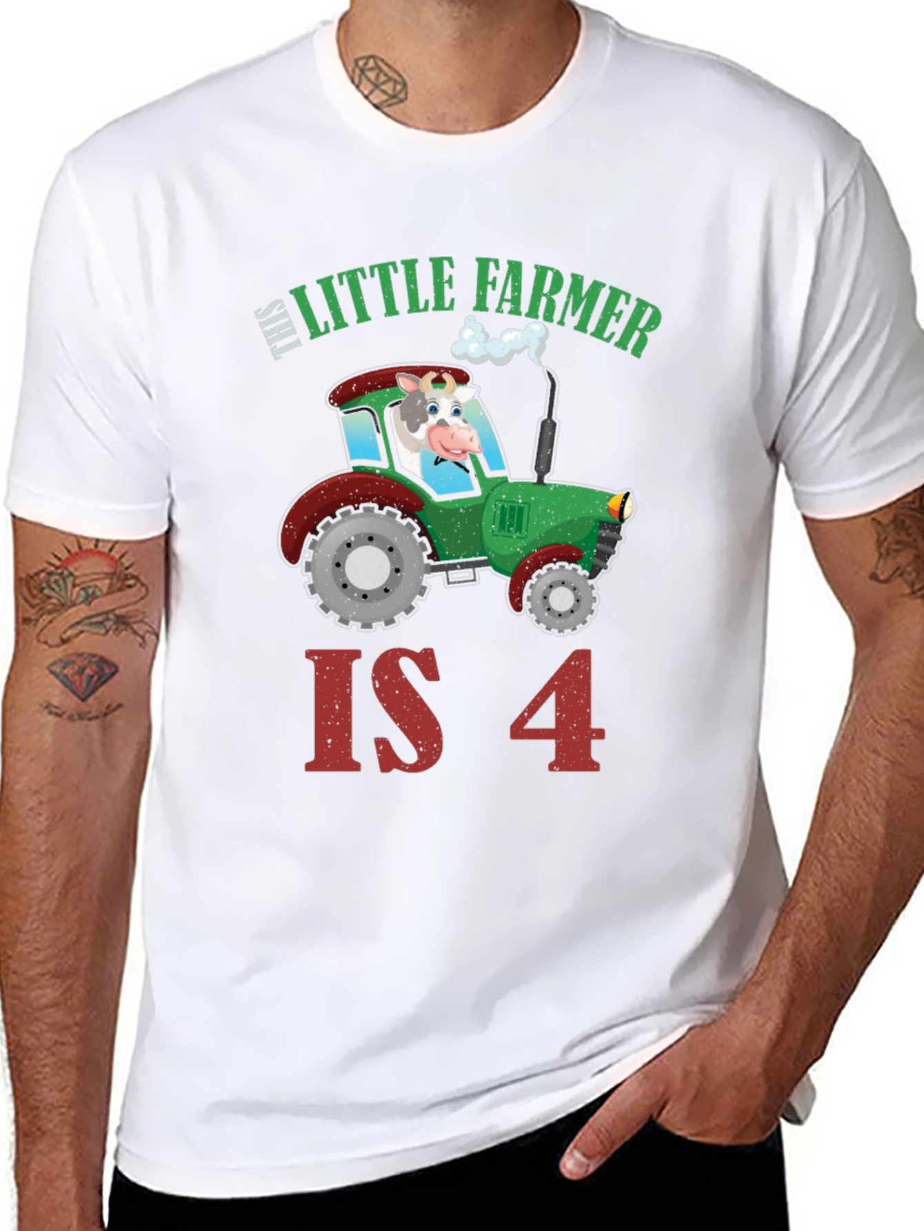 Little Farmer Birthday Shirt - IS 4