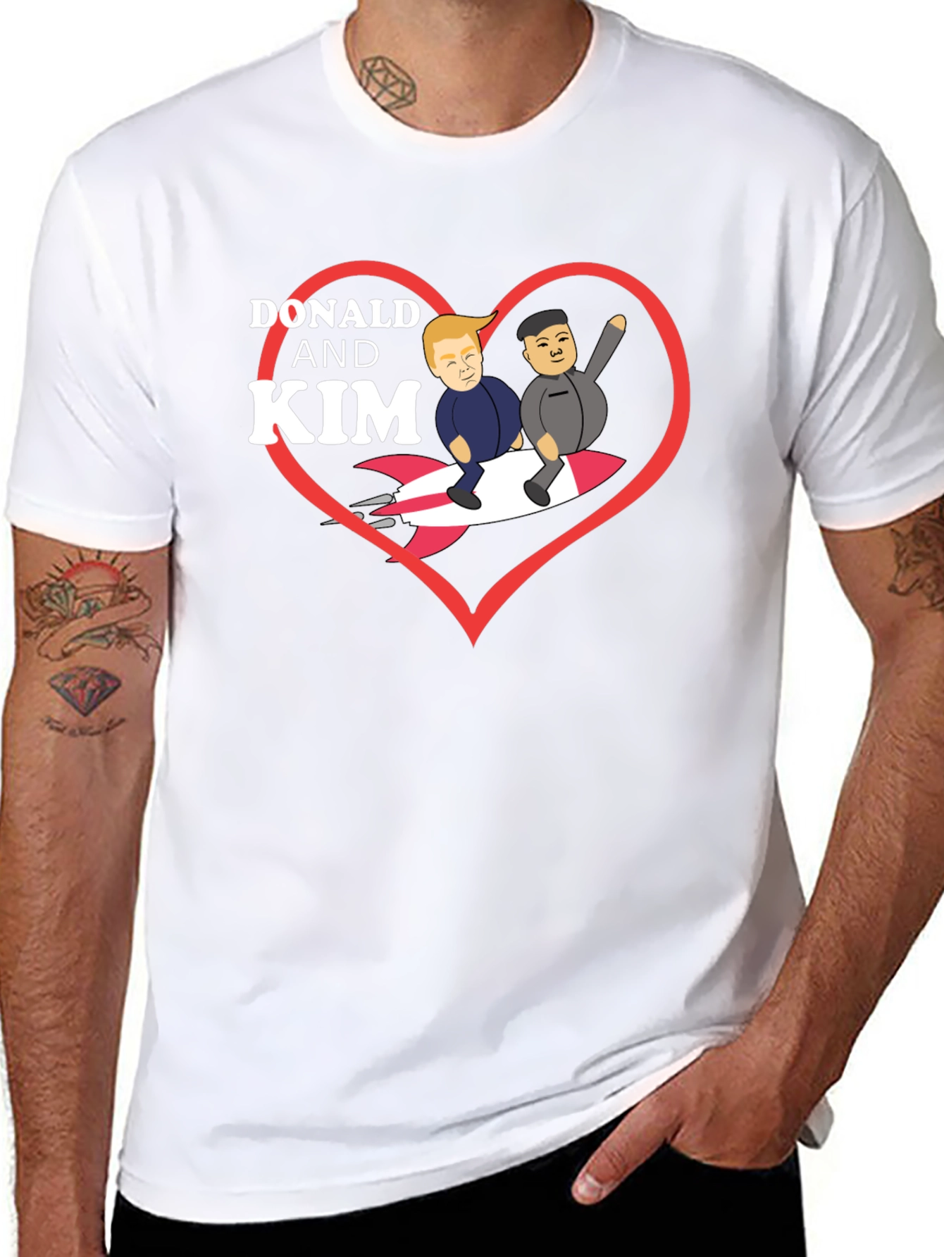 Donald and Kim Rocket Ride T-Shirt
