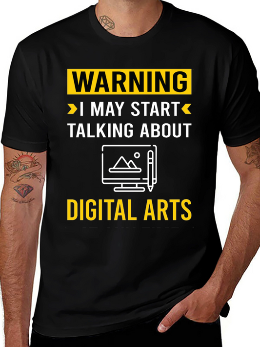 Warning Digital Arts T-Shirt