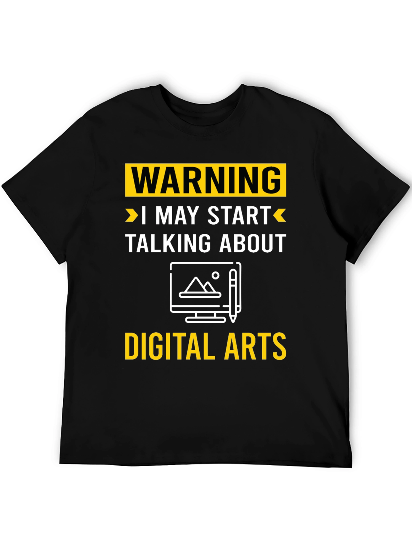 Warning Digital Arts T-Shirt
