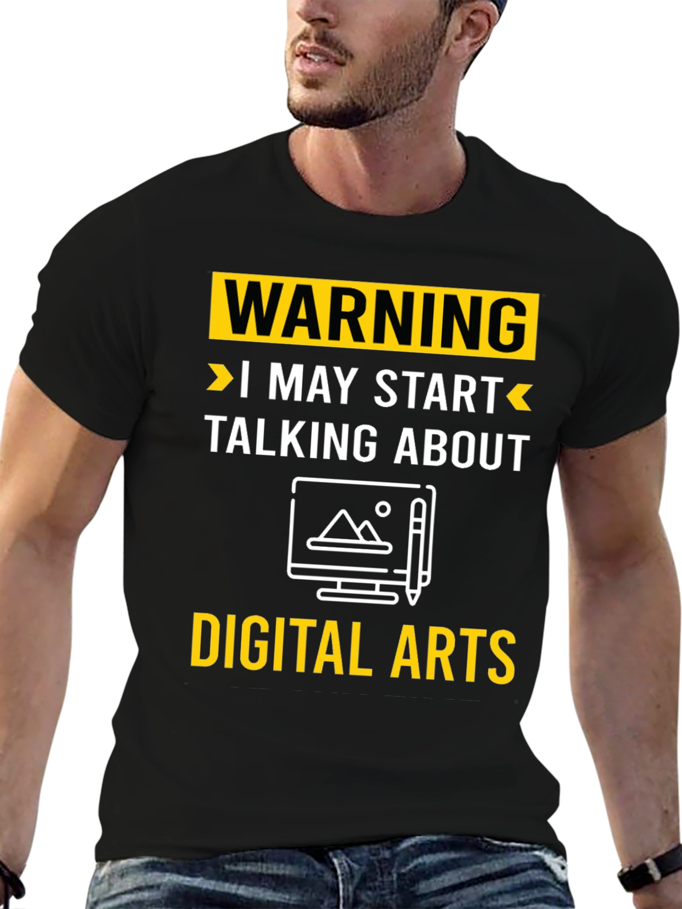 Warning Digital Arts T-Shirt
