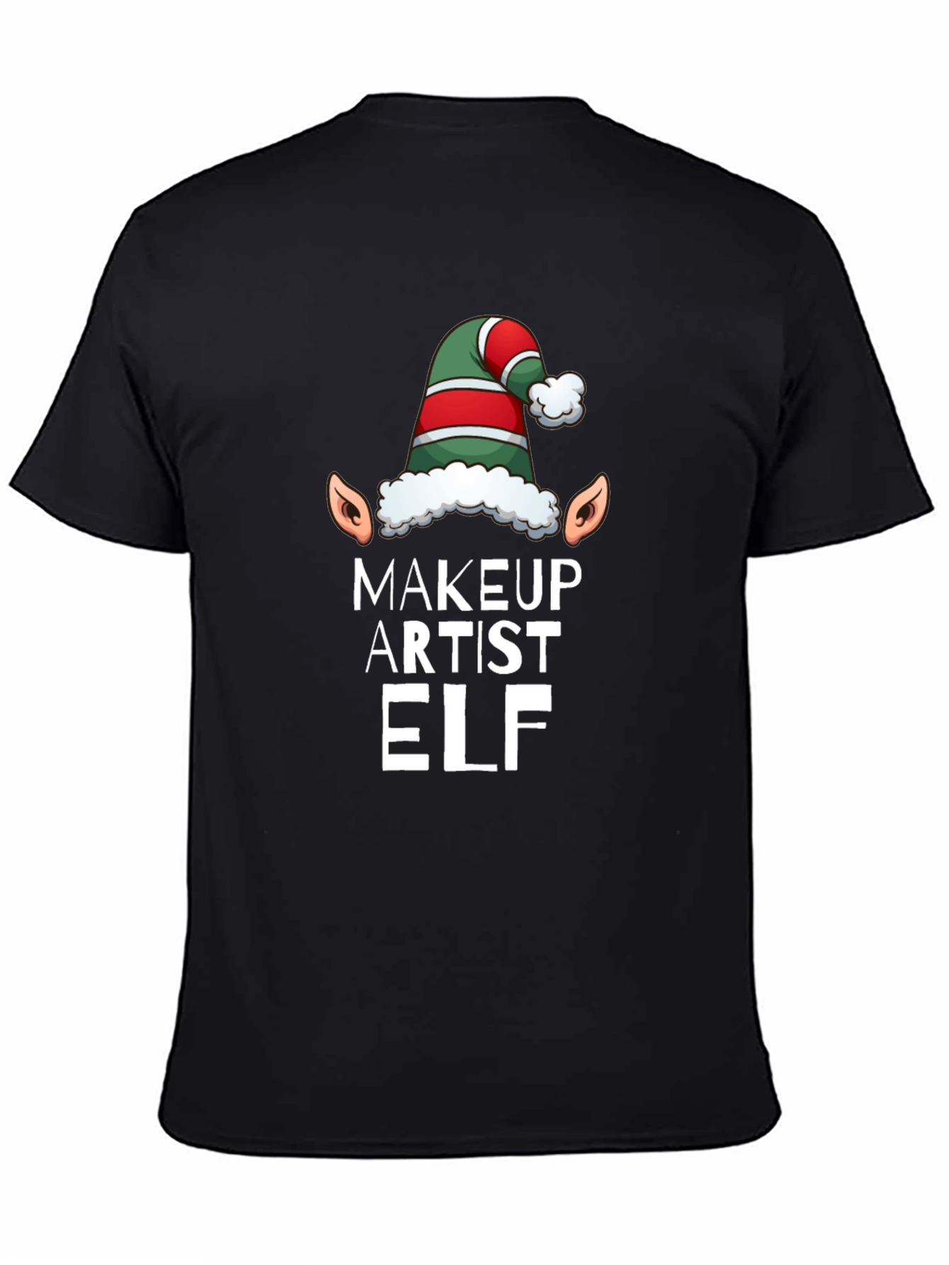 Makeup Artist Elf Holiday T-Shirt