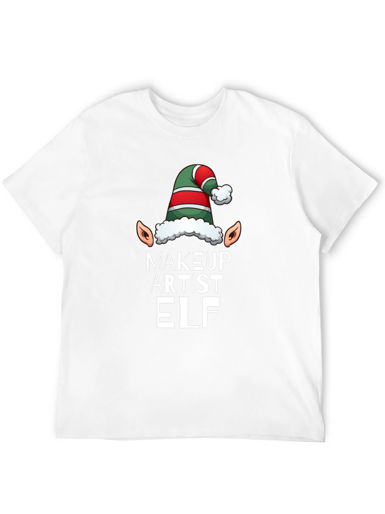 Makeup Artist Elf Holiday T-Shirt