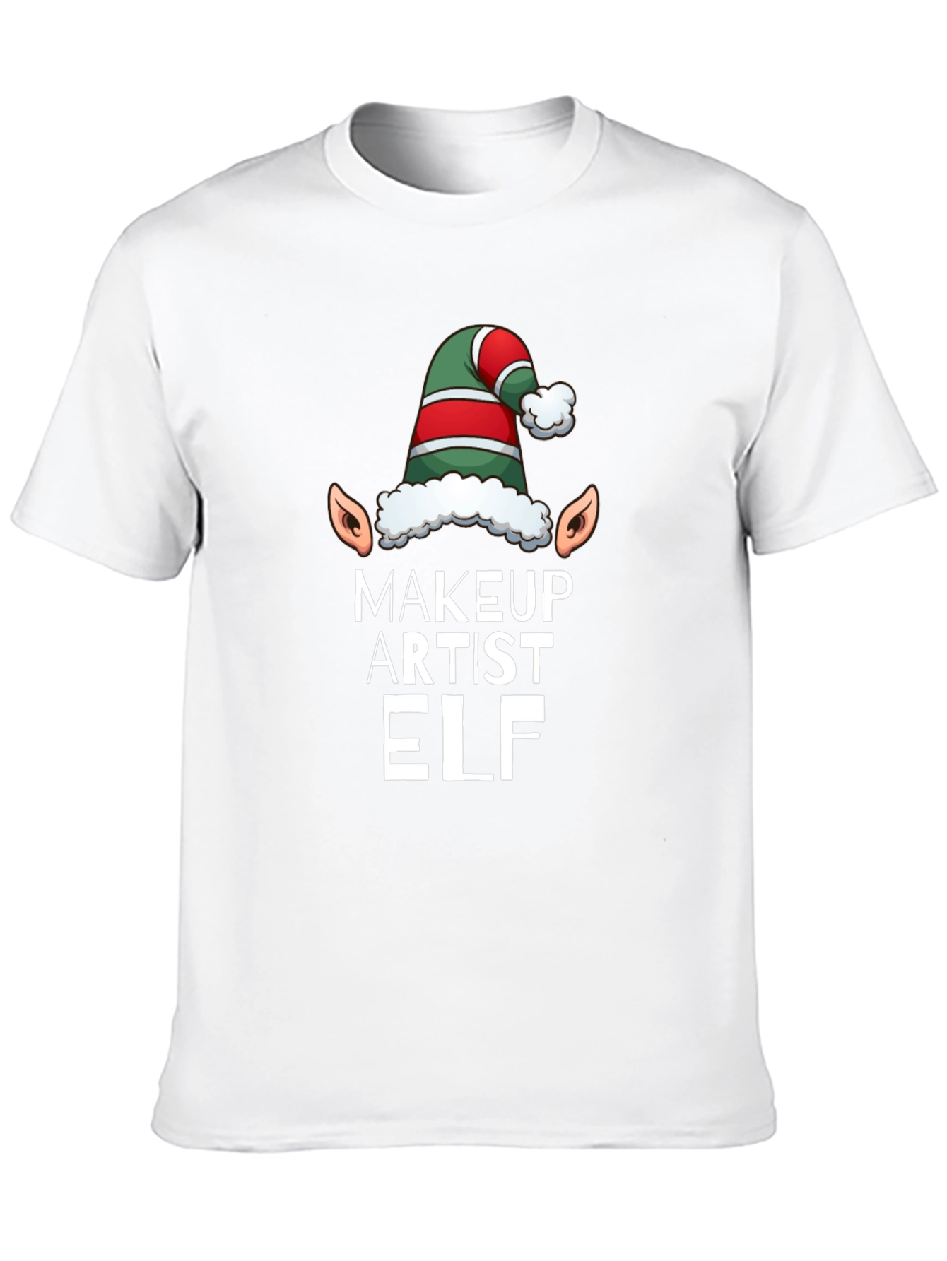 Makeup Artist Elf Holiday T-Shirt