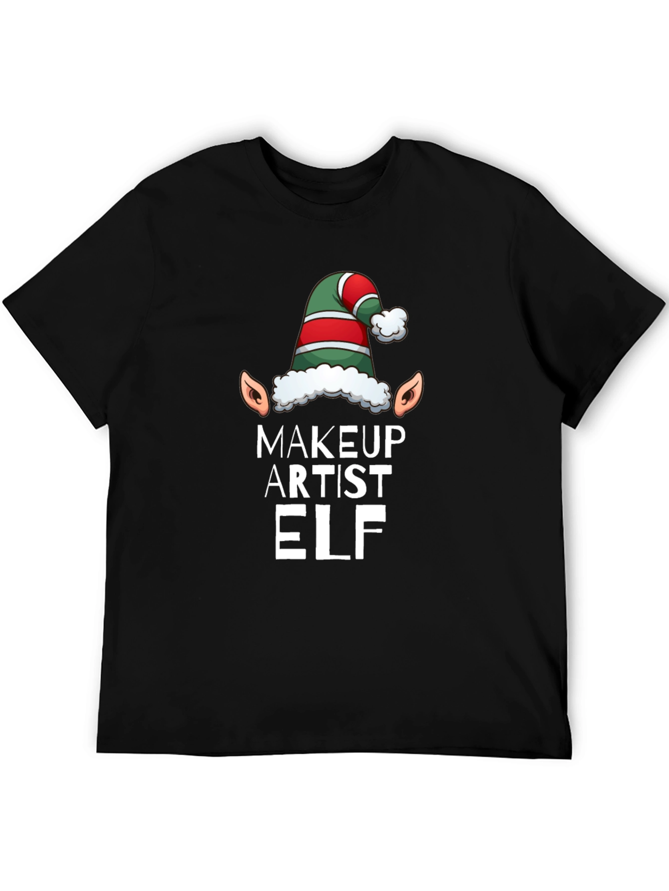 Makeup Artist Elf Holiday T-Shirt