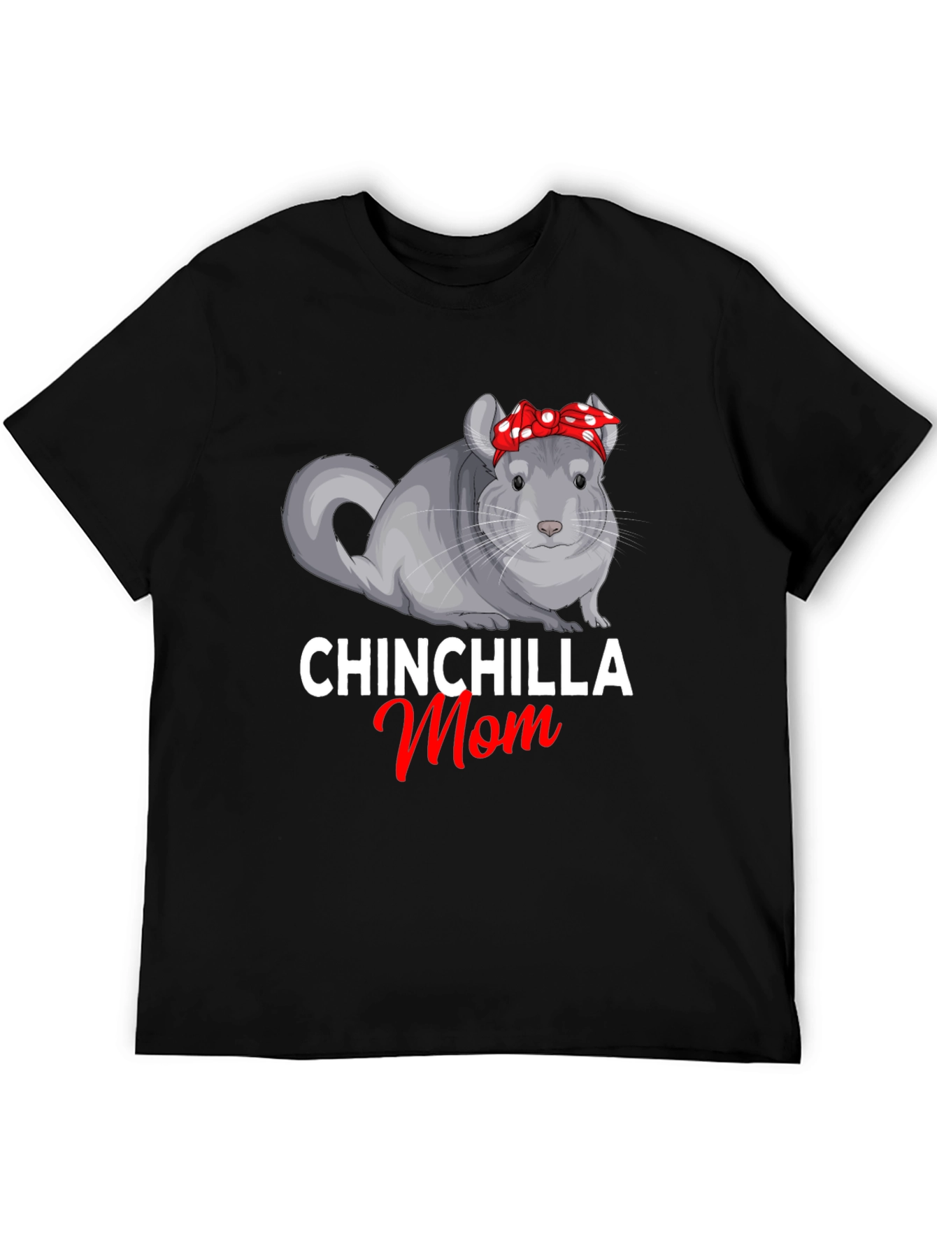 Chinchilla Mom Graphic T-Shirt