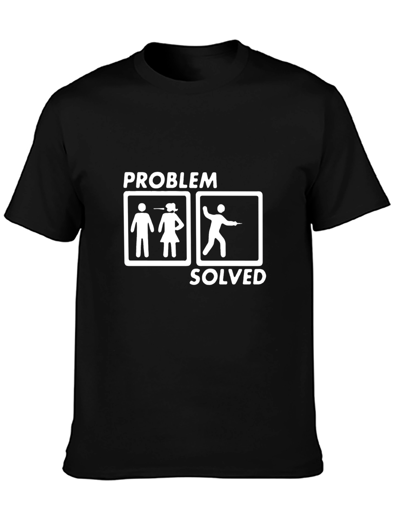 Problem Solved Fencing T-Shirt