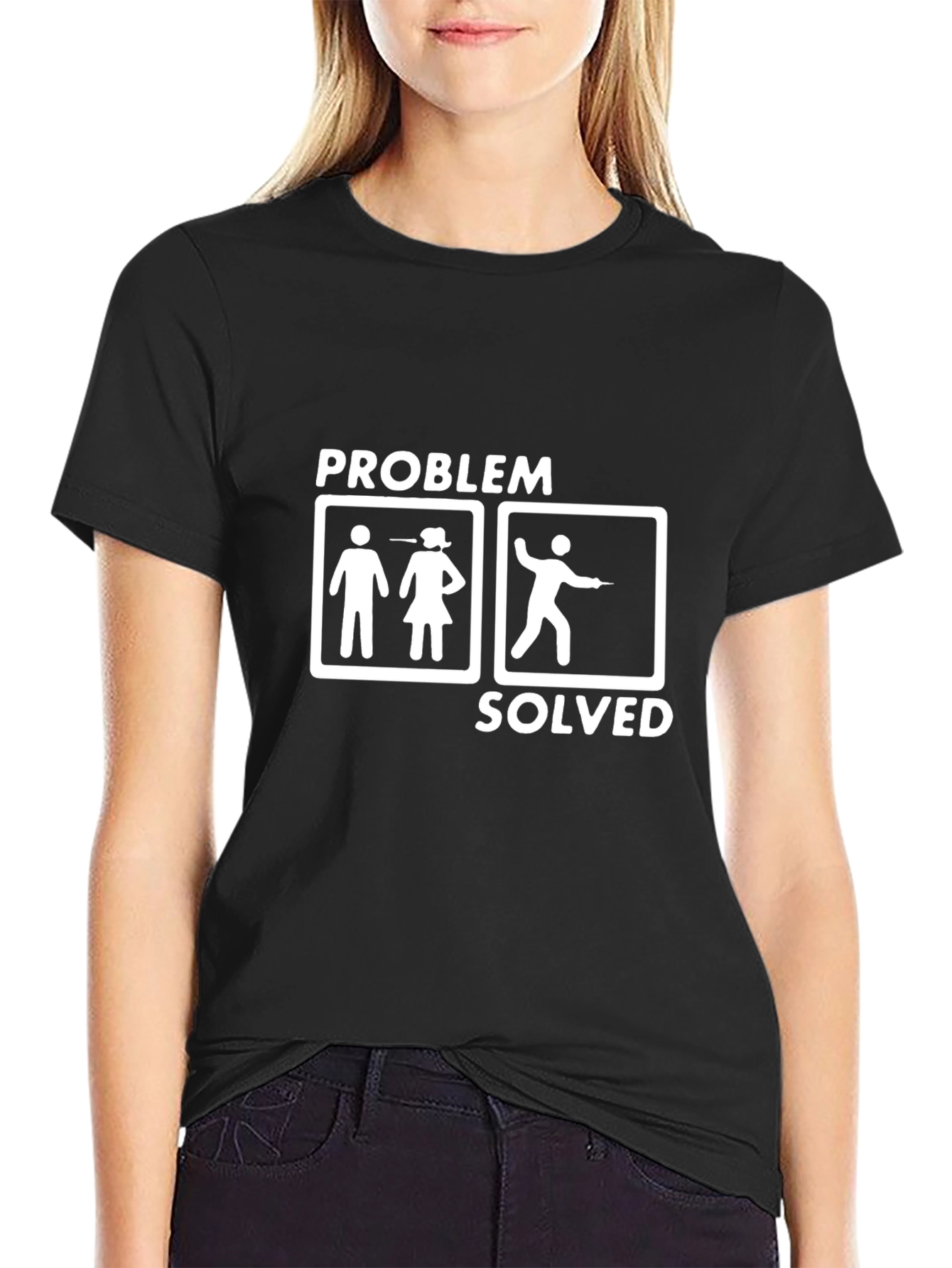 Problem Solved Fencing T-Shirt