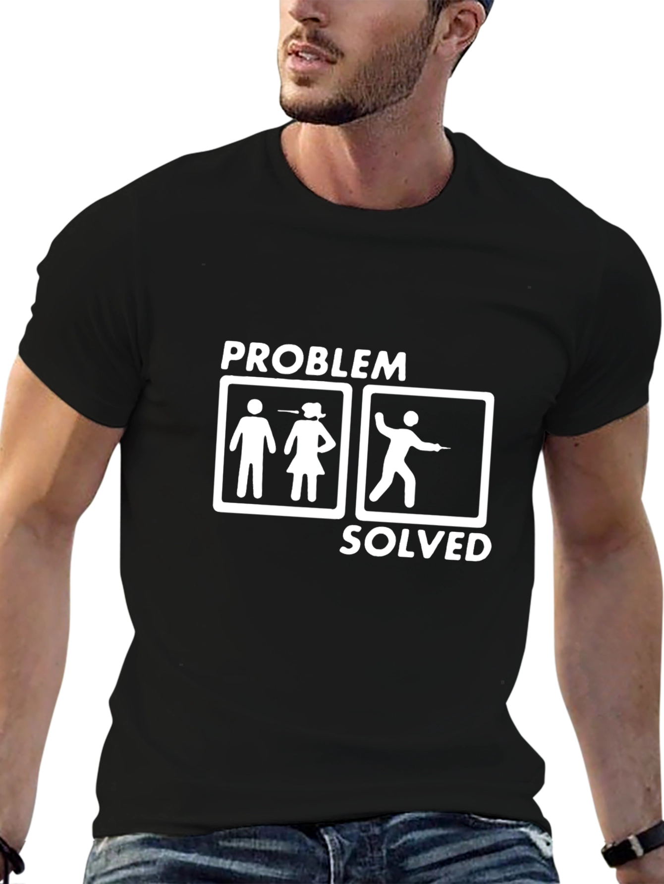 Problem Solved Fencing T-Shirt