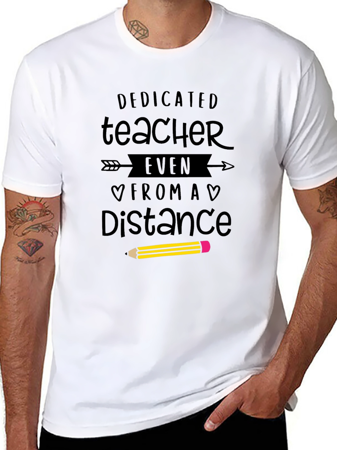Dedicated Teacher T-Shirt - Distance Learning