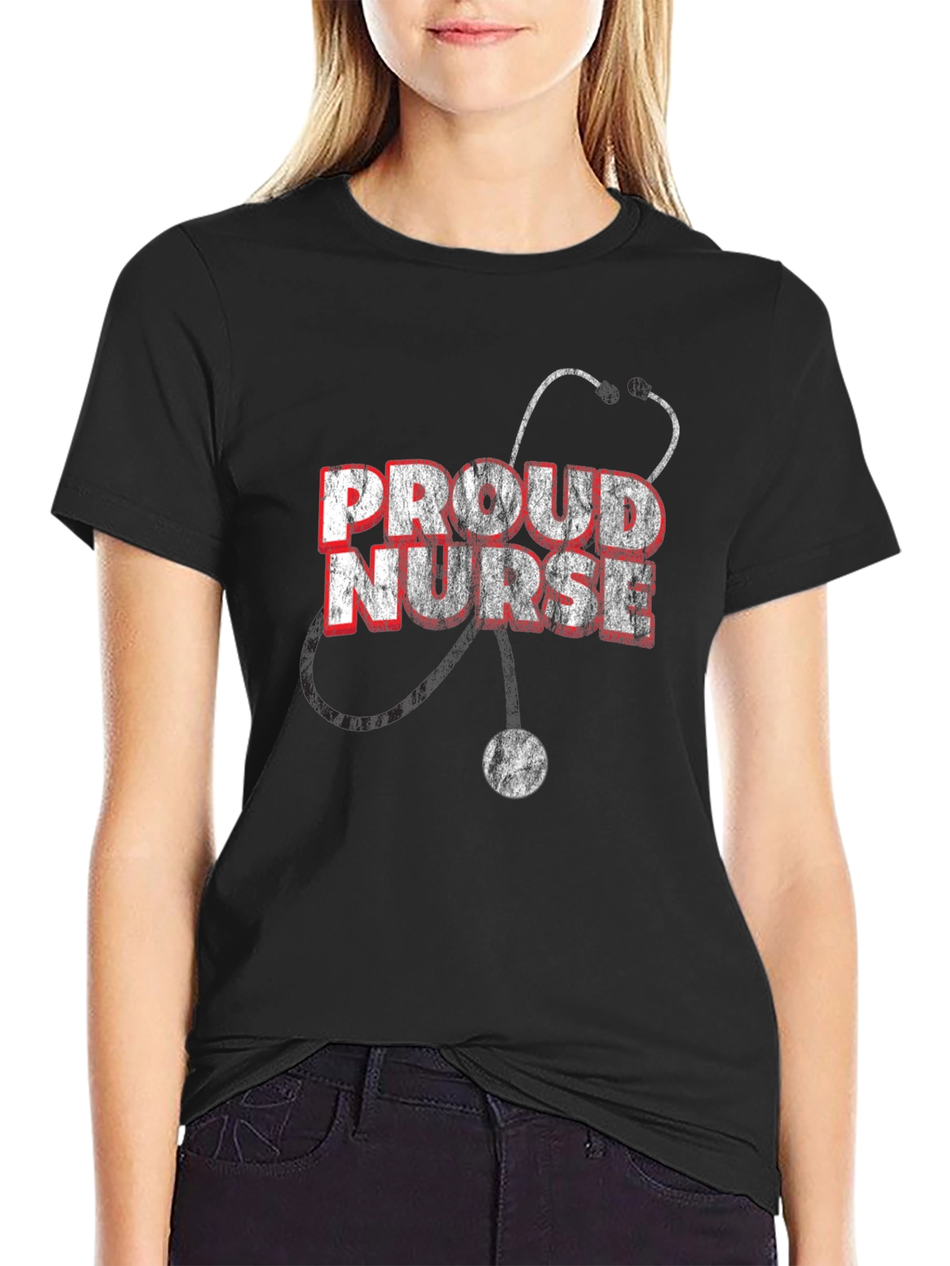 Proud Nurse T-Shirt - Medical Profession Tee