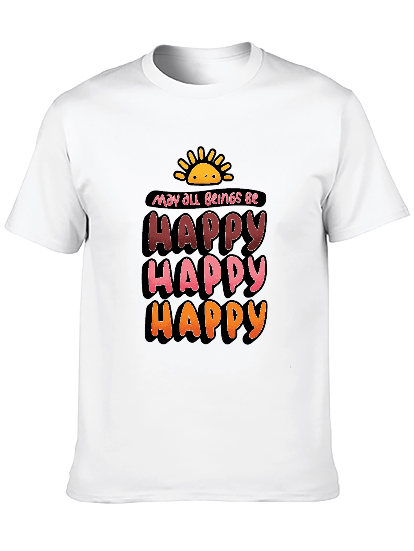 Be Happy Graphic T-Shirt