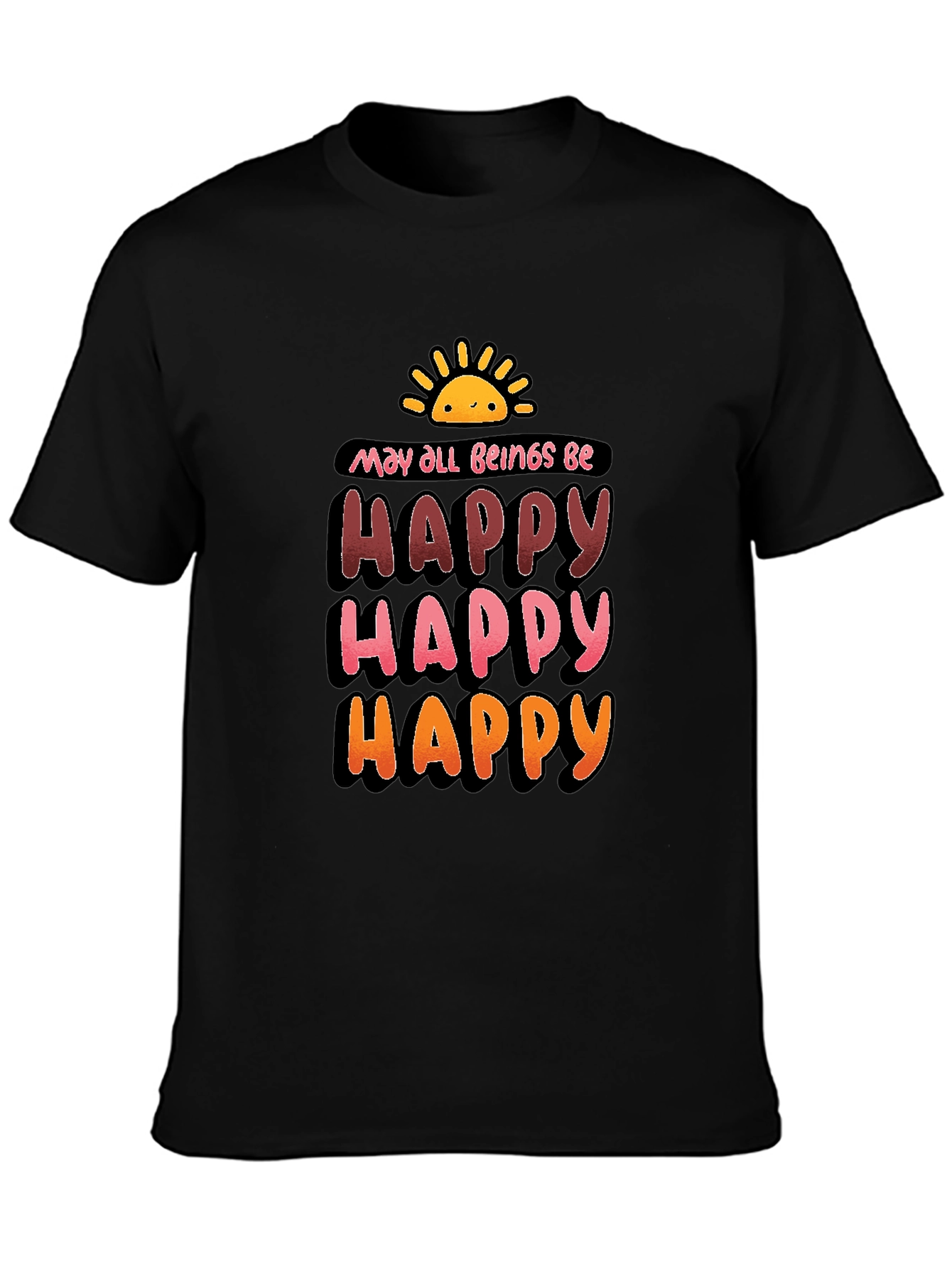 Be Happy Graphic T-Shirt