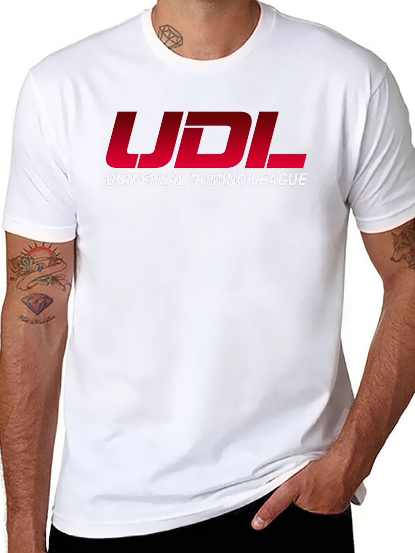 UDL Universal Domino League Graphic T-Shirt