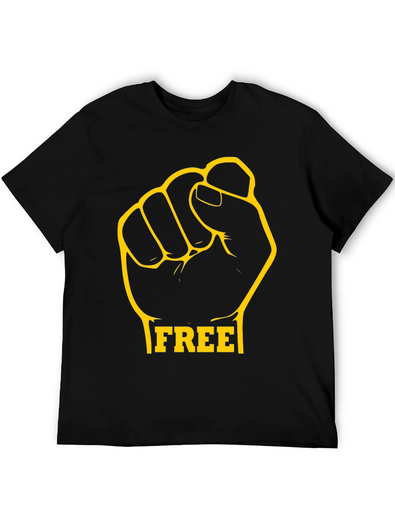 Freedom Fist Graphic Tee - Black