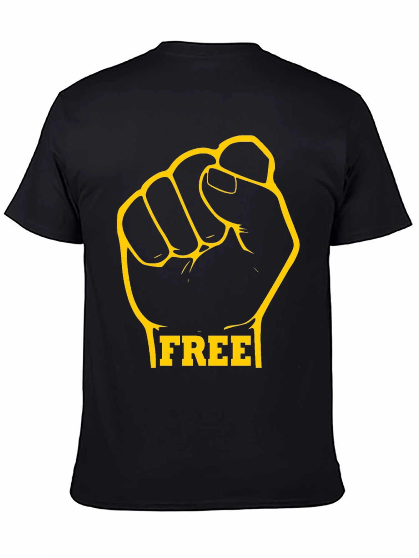 Freedom Fist Graphic Tee - Black