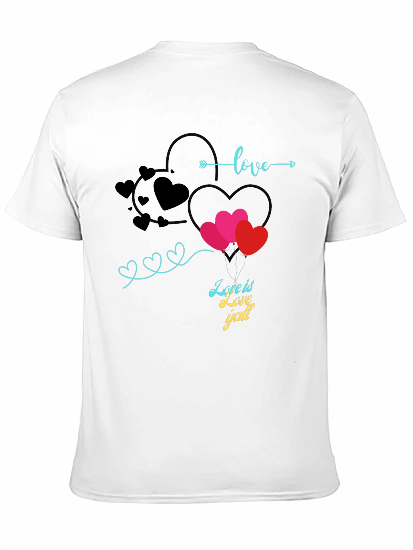 Love is Love Yall Graphic Tee