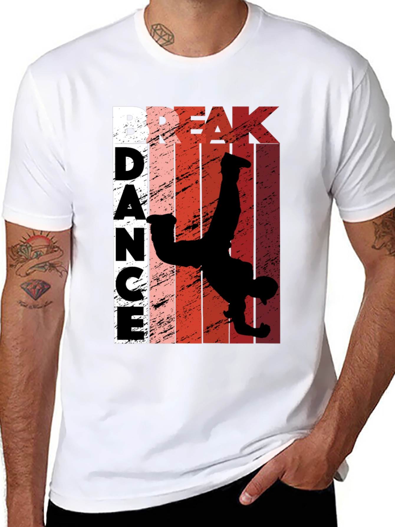 Break Dance Graphic Tee - Stylish Urban Streetwear