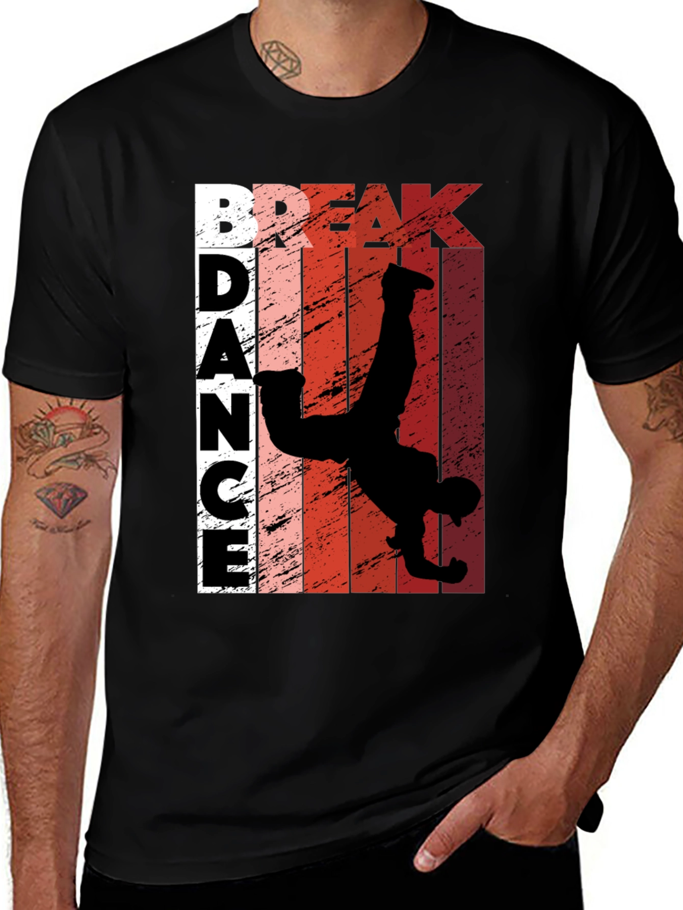 Break Dance Graphic Tee - Stylish Urban Streetwear